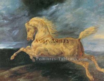  Cheval Peintre - Cheval effrayé par la foudre ARX Romanticist Théodore Gericault